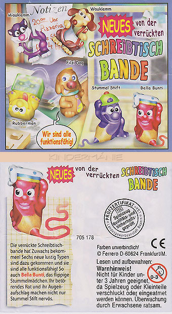 Neues von der verrückten Schreibtischbande