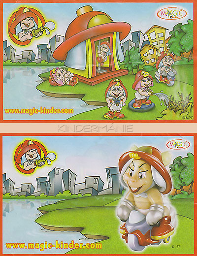 Baby Feuerwehr im Einsatzt