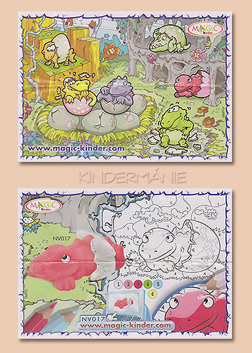 NV 017 - 022 (plyšové dino)