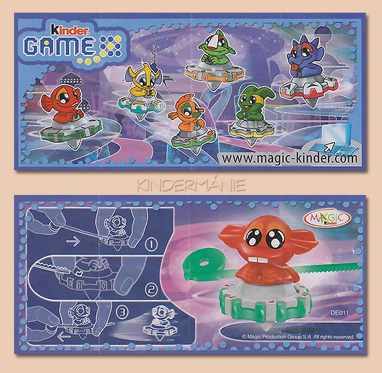 DE 011 - 016 (vesmírné káči)