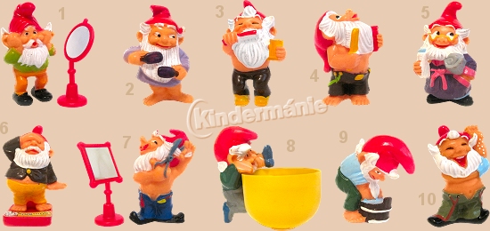 Trpaslíci - Badezimmerzwerge