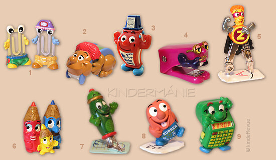 Verrückte Schreibtisch-Bande