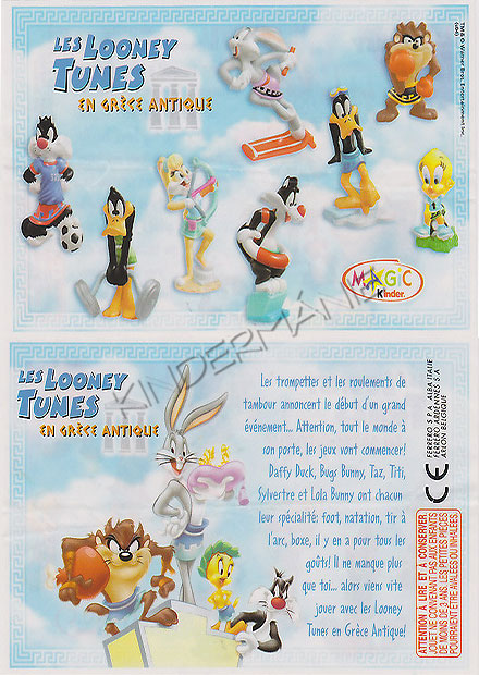 Les Looney ´Tunes en Gréce Antique (F)