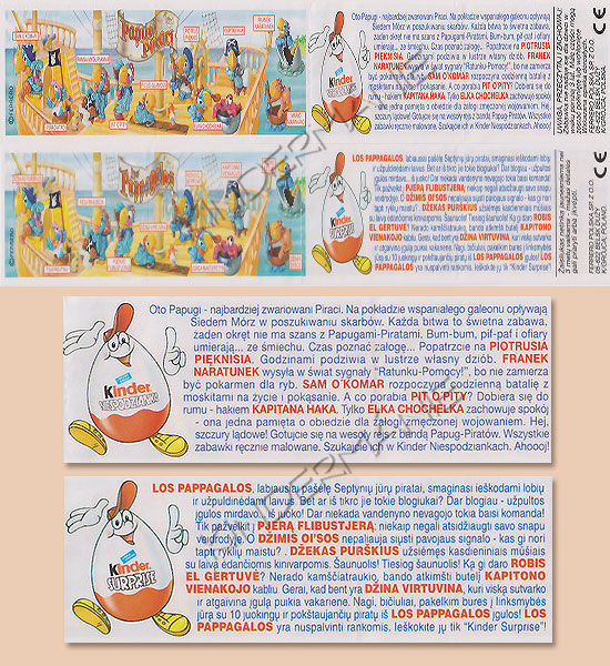 Papugi Piraci/Los Pappagalos (PL/LT)