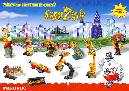 Super Žirafy - letáček CZ