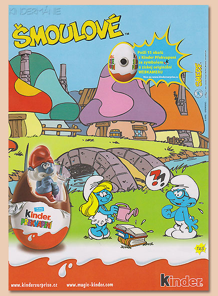 Šmoulové - letáček CZ