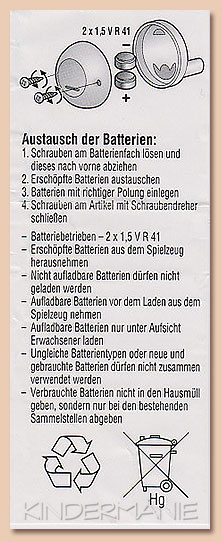 Návod k baterkám - C 206