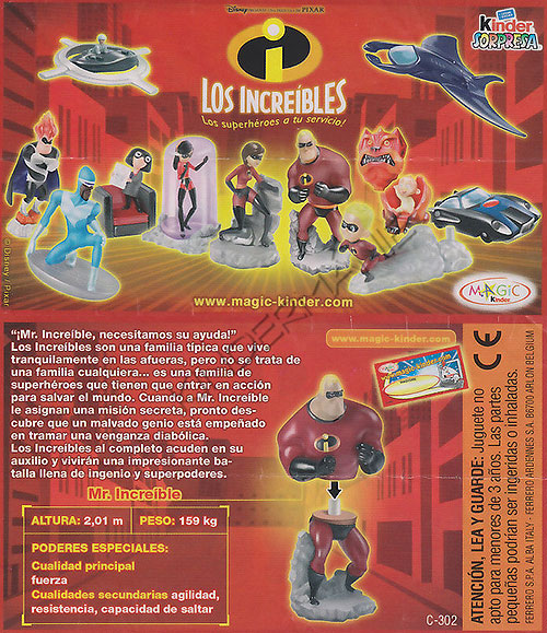 LOS INCREÍBLES (SP)