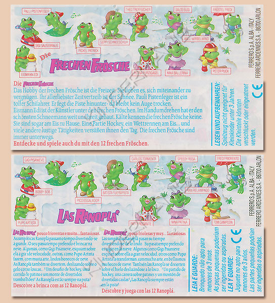 AT/SP/PT - Die frechen Frösche